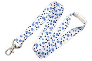 polka dot lanyard