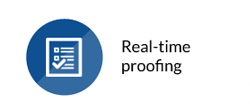 Real-time proofing