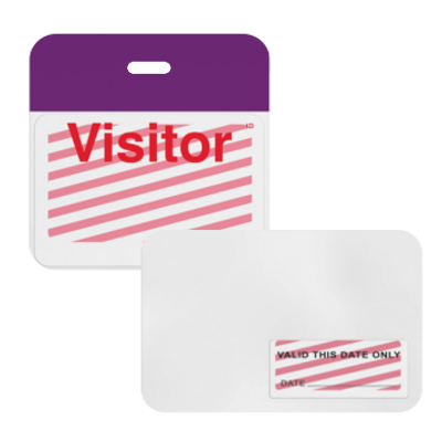 tempbadge® visitor badges